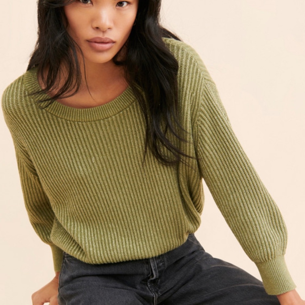 Chelsea ribbed sweater from Anthropologie